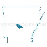 Saline County in Arkansas